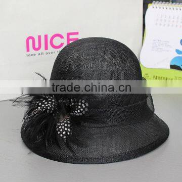 High Quality Wholesale Fashion Ladies Sinamay Hats