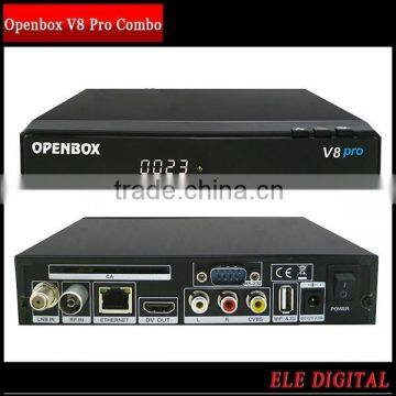 Openbox V8 Pro Satellite Receiver Twins Tuner DVB-S2 + DVB-C / DVB-T2 Support Cccam Newcamd Youtube Biss Key photo-3
