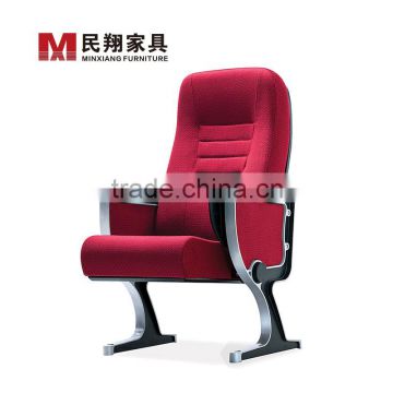 Folding Cover Fabric Parts Auditorium Desks Theater Chair Price Used Hot Selling Conference Church Seating Room Furniture