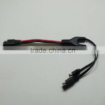 Extension Cord SAE Plug to SAE Plug & DC Jacke With UL SPT-2 AWG EXTENSION Power Cord photo-3