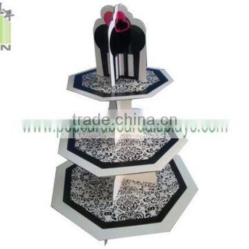 Fashion design Cupcake Cardboard Counter Displays stands for retail