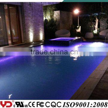 YD CE FCC CQC approved underwater rgb led lights