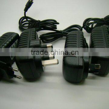 China Factroy AC Power Adapters Supply With 2.1mm Jack DC 6V 0.5A 500ma 800mA US, EU, UK,AU Plug photo-3