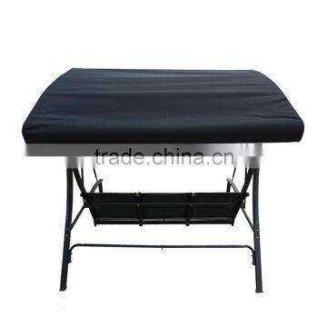 Luxury Leisure Wrought Iron Indoor Swing Chair With Stand 3 Seat Chair Swing photo-2