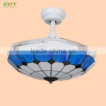 Hall Used Blue Light Reversible Ceiling Fan