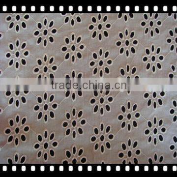 100% cotton custom lace fabric