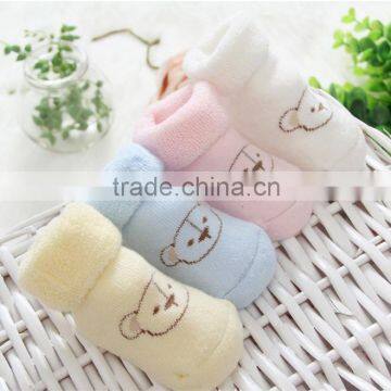 Sock feet, infant autumn and winter cotton socks