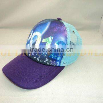 transfering printing logo mesh hats