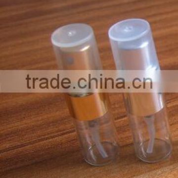 15ml glass vials with aluminum sprayer