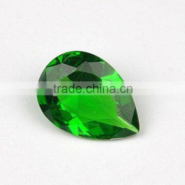 Chinese Manufacturer emerald Pear CZ Stones FQ-008