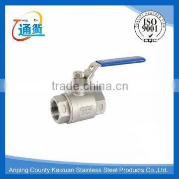 made in china casting female stainless steel ball valve 2 pcs                        
                                                                                Supplier's Choice