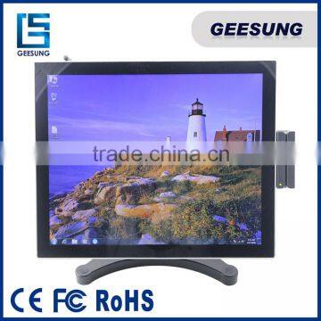 J1900 CPU Touch POS System POS Terminal with Wifi Card Reader