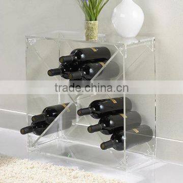 2015 Custom Clear 24 Bottle Acrylic Wine Cube