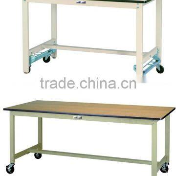 High quality work bench with wheels with multiple functions made in Japan