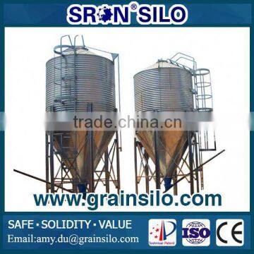 Transportable silo for poultry feed bins small silo