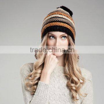 Wholesale Acrylic Fibers Blank Winter Beanies Hat photo-6