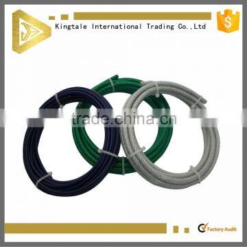 7x19 4mm-6mm TPU Coated Gym Cable