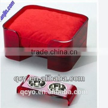 wholesale Novelty acrylic pet bed manufacturer QCY-ABD-49