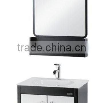 HUIDA modern solid wood bathroom cabinet vanities