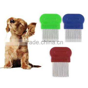 Pet Dog Puppy Cat Flea Cleaning Fine Toothed Comb Grooming Brush Tool NEW Brand New