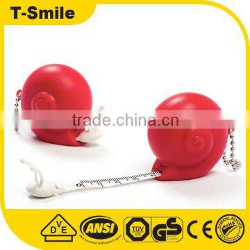 Smile Promotional Gift Mini Snial Measuring Tape photo-4