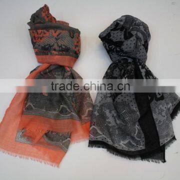 OEM Print Viscose Scarf For Women photo-2