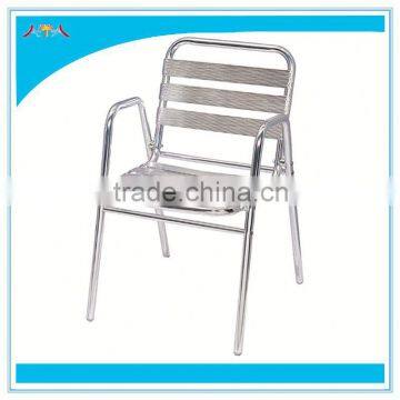 Aluminum garden stacking conference chairs