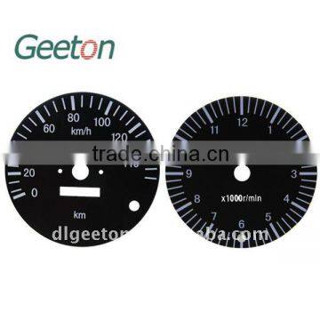 Good Light Transmission Car Speedometer Dial Manufacture