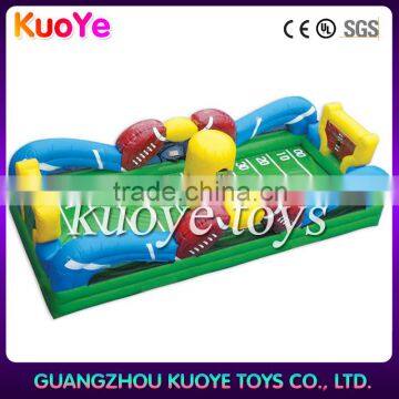 inflatable bugge run,multiplay Rugby and bungge run inflatable,hot sale inflatable games