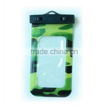 Outdoor Swimming Drifting Screen Touchable Camouflage Waterproof Phone Pouch photo-3