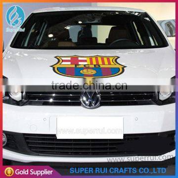 High quality OEM ODM customize design team logo flag sticker for car