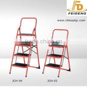 Steel step household ladder