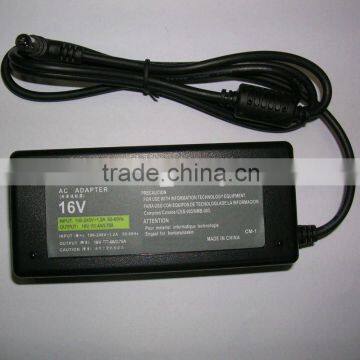 16V 4A laptop charger 64W