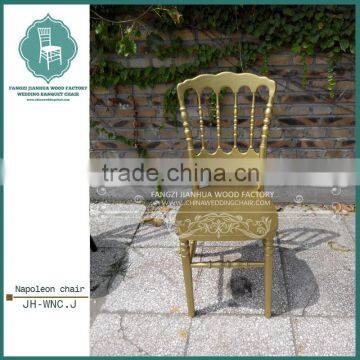 Wholesale stackable lightweight napoleon chair