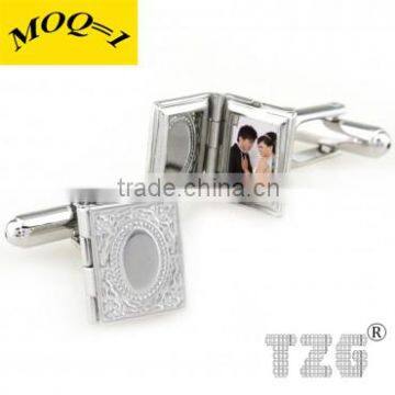 Fashion Stainless Steel Frame Cufflink