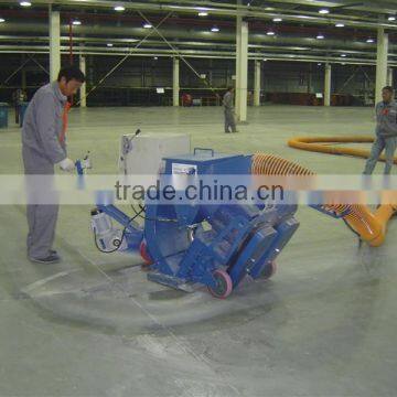 Epoxy floor refurbishment shot blast cleaning machine