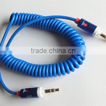 Spring audio cable