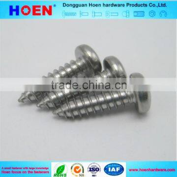 china factory din7981 pan head phillips screws