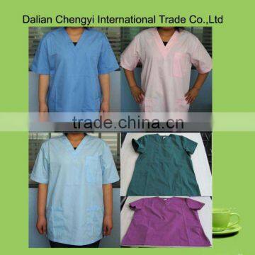 Stylish High Quality Solid Medical Scrubs