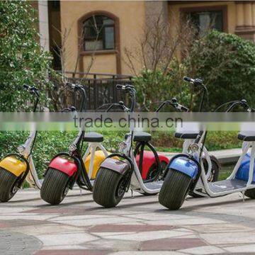 2016 Top sale 1000w electric Harley scrooser ciity scooter seat for adult two wheel electric scooter