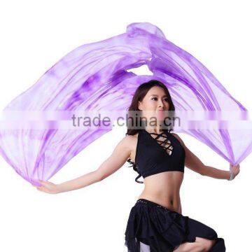 Gradation belly dance veil for lady dancers in performance / practice wear (SJ008)