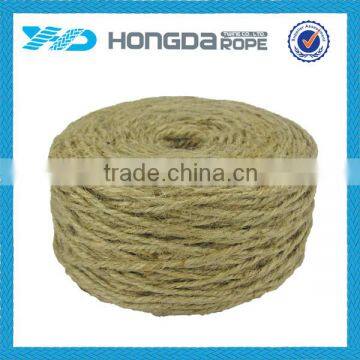 3 strand natrual colored jute rope for farm use