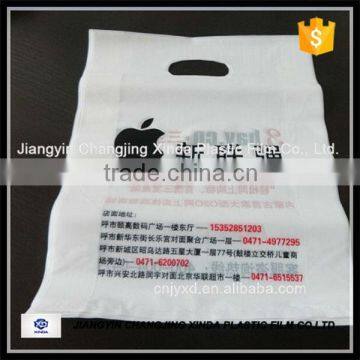 Wholesale Customized Plastic Die Cut Handle Packing Bag photo-2