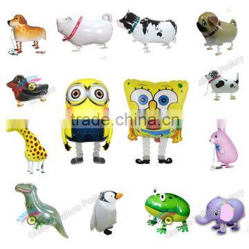 2015 Wholesale Walking Animal Balloon Animal Shaped Walking Pet Balloon Helium Walking Pet Balloon
