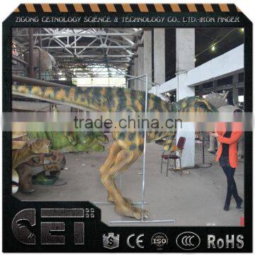 Cetnology-dinosaur Costume Puppet Halloween Mascot Costume photo-4