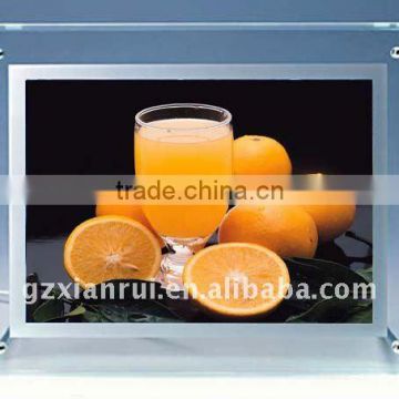 LED crystal slim light box/ photo box/frame