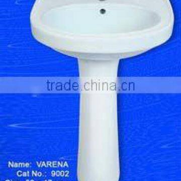 Sanitary Ware Washbasin Pedestal Sink