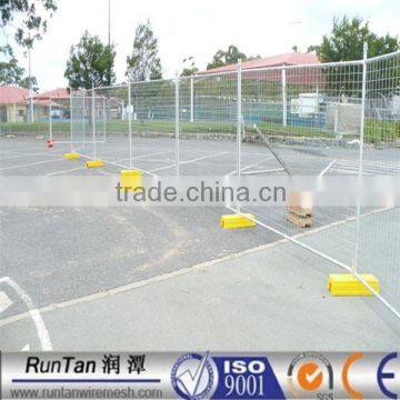 factory welded 2014 hot dipped galvanized steel temporary construction fence