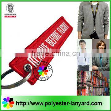 Woven Keychain AIRBUS/Remove Before Flight