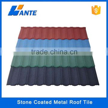 2016 hot-selling classic type stone coated metal roof tile